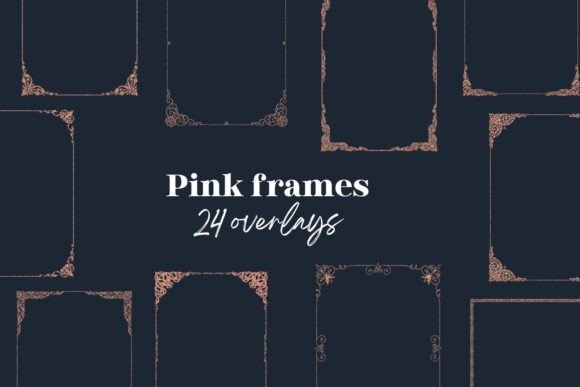Add Sparkle to Your Special Day with Pink Glitter Frames