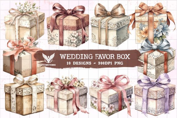 Designing Memorable Moments with Watercolor Wedding Favor Boxes