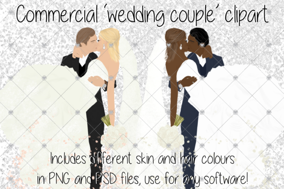 Designing Your Dream Wedding Suite with Hand-Drawn Clipart