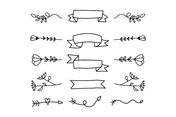 Hand Drawn Wedding Ornament Collection: A Designer's Toolkit for Charm