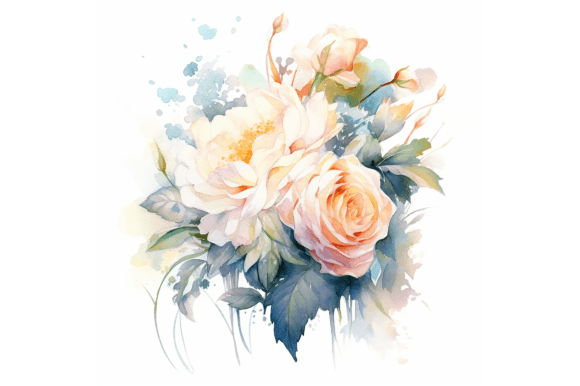 The Soft, Artistic Allure of Watercolor Wedding Bouquets
