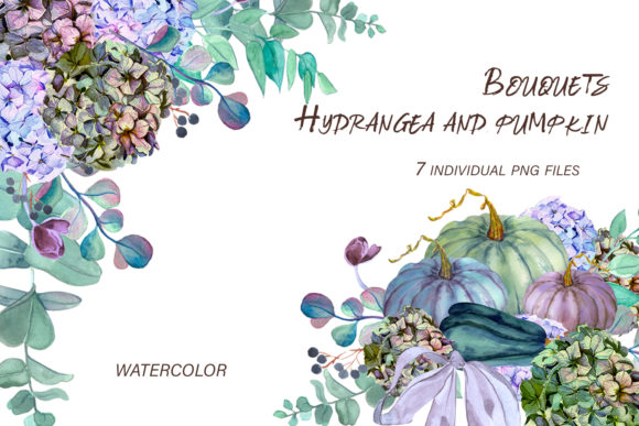 Timeless Autumn Charm: Floral Art for Design Projects