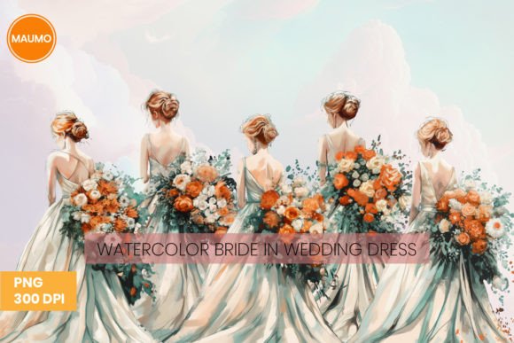 Watercolor Wedding Elegance for Your Creative Projects