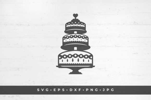 Wedding Cake Vector Illustration: Sweet Design for Every Project